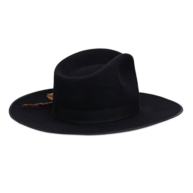 Stetson Hats & Caps ‎mens Stetson Men's Stratoliner Royal Quality Fur Felt Hat Black
