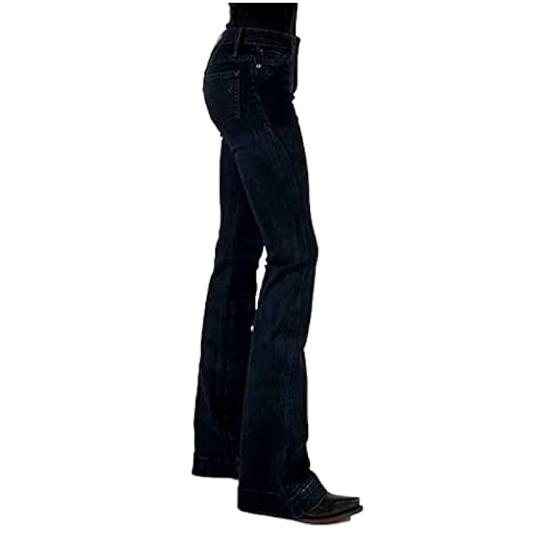 Stetson Jeans ‎womens Stetson Apparel Women's High Waist Flare Fit Jean Denim R