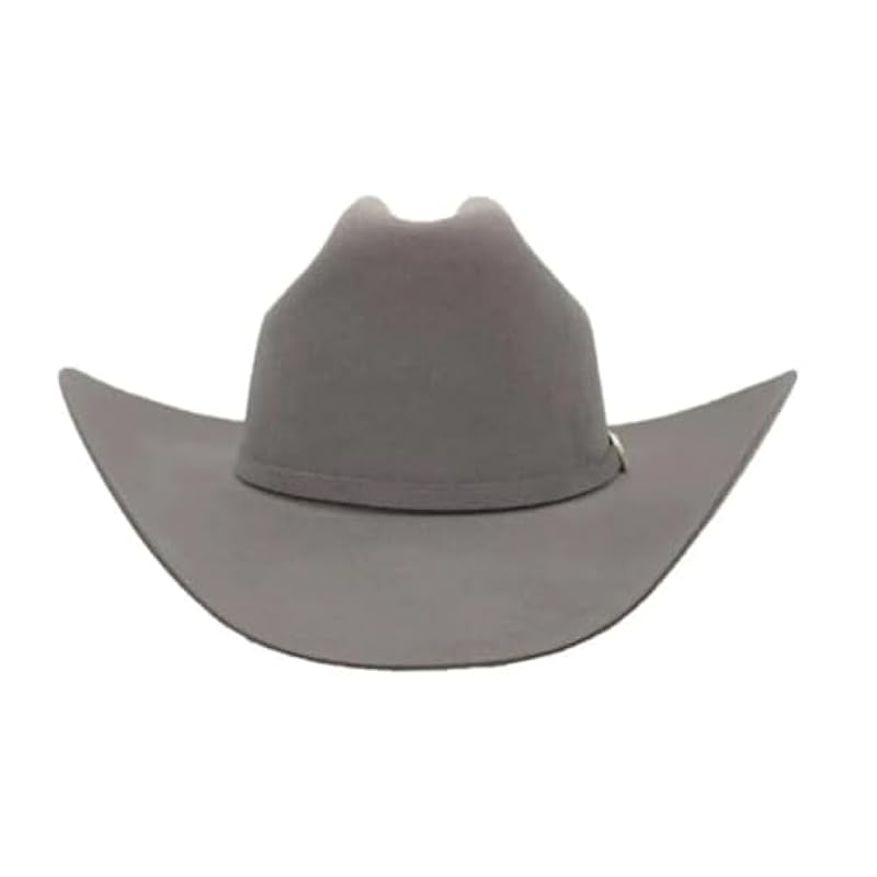 Stetson Brenham 4X Felt San Angelo Collection Cowboy Hat Ivory 4" Brim Granite Grey ‎mens Hats & Caps Stetson