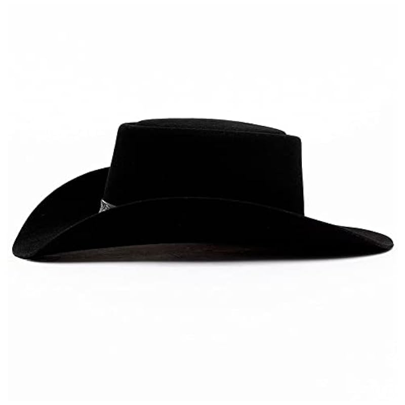 ‎unisex-ad Hats & Caps Stetson Stetson Revenger 4X Felt Chocolate Cowboy Hat (SBRVGR-463422) Black