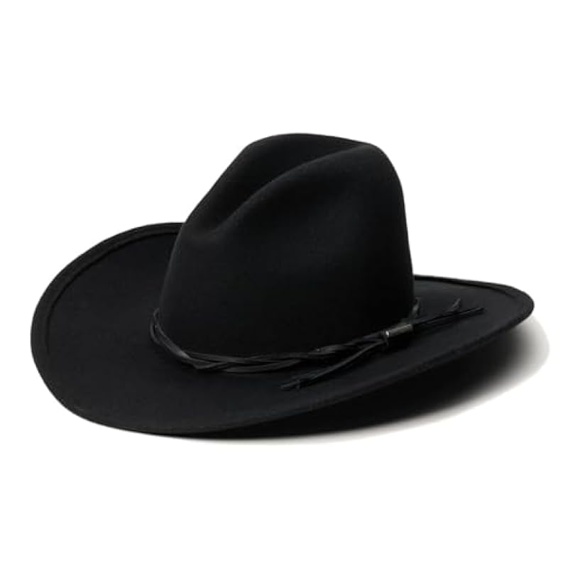 Stetson Hats & Caps ‎unisex-ad Stetson Men's Gus Soft Wool Crushable Outdoor Hat Black
