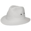 Stetson Hats & Caps ‎mens Stetson Organic Cotton Traveller Hat Men | White