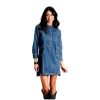 Stetson Dresses ‎womens Stetson Western Dress Womens 3/4 Sleeve XL Blue 11-057-0594-7042 BU