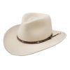 Stetson Hats & Caps ‎mens Stetson SWMTSK-8132 Mountain Sky Hat Silverbelly