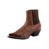 Stetson Women's Everly Western Booties Snip Toe - 12-021-5105-1242 BR 8 1/2 M US Brown Stetson ‎womens Boots