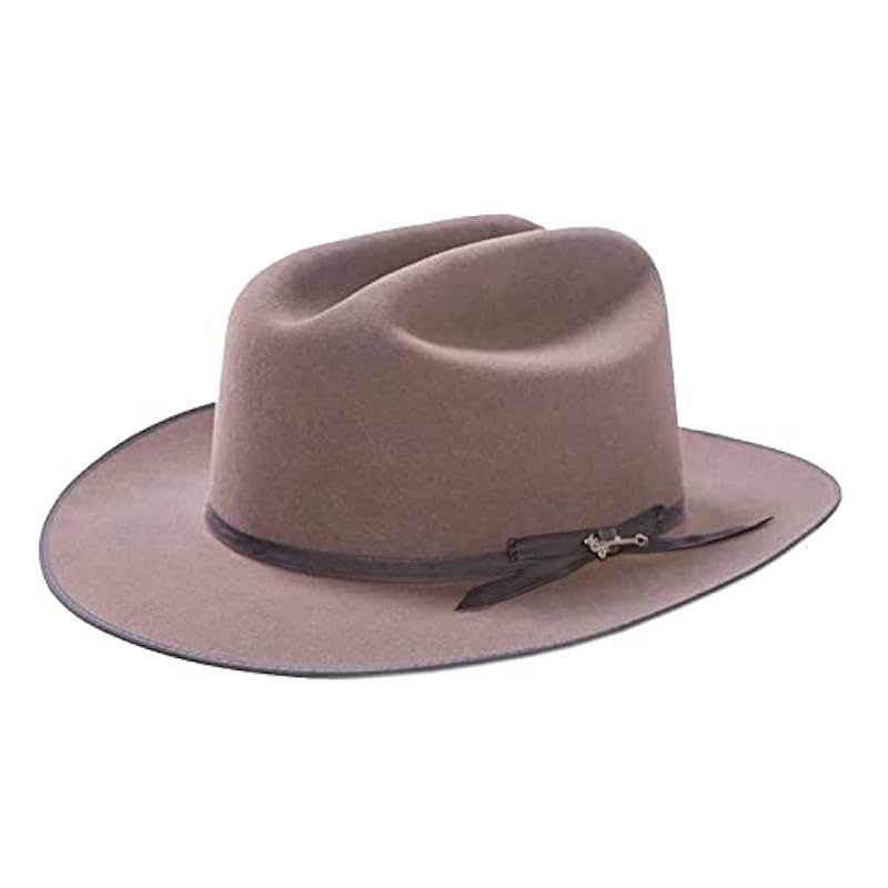 Stetson mens Royal Deluxe Open Road 7 5/8 Stetson ‎mens Hats & Caps