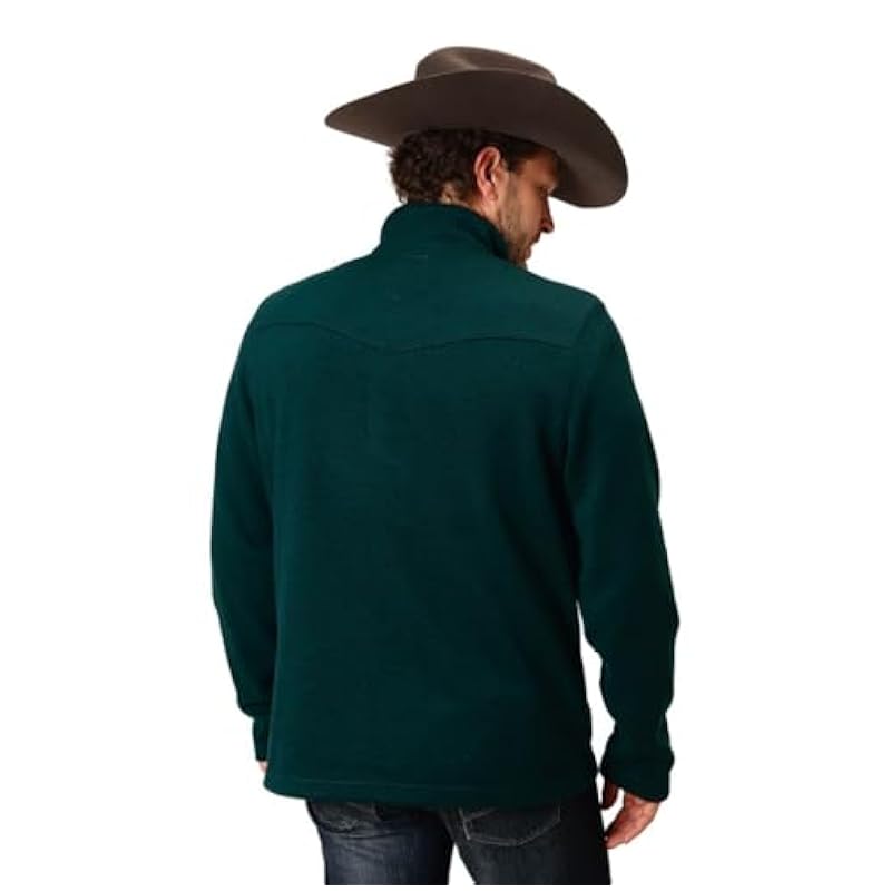 Stetson Stetson Green Knit Pullover - Men Sweater Medium Sweaters
