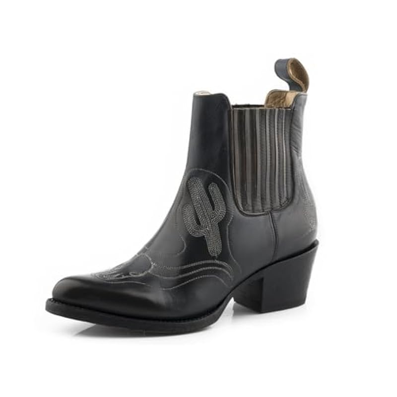 ‎womens Boots Stetson Stetson Western Boots Womens Sedona Leather Black 12-021-5110-0264 BL Black