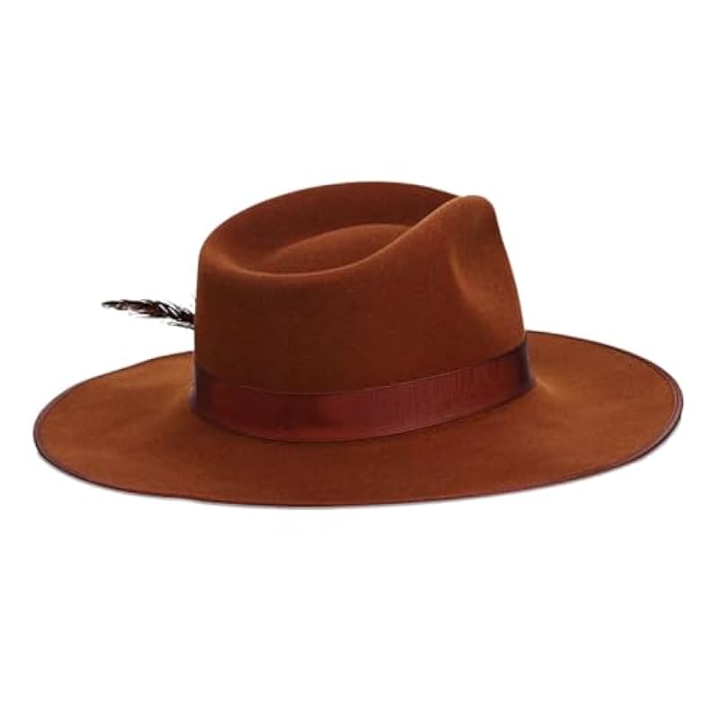 Stetson Men's Stratoliner Royal Quality Fur Felt Hat Cognac ‎mens Hats & Caps Stetson