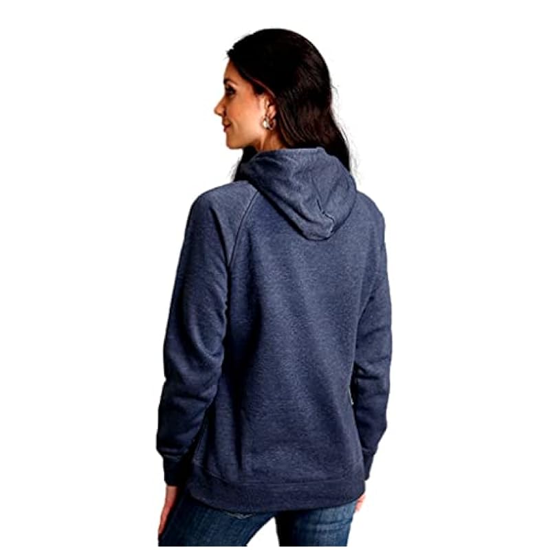 ‎womens Active Stetson Stetson Western Sweatshirt Womens Pocket M Navy 11-098-0562-7093 BU