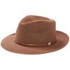 ‎mens Hats & Caps Stetson Stetson Roadster Fedora Hat Walnut