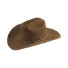 Stetson Uni‎mens Powder River 4X Felt Cowboy Hat Mink 6 3/4 ‎mens Hats & Caps Stetson