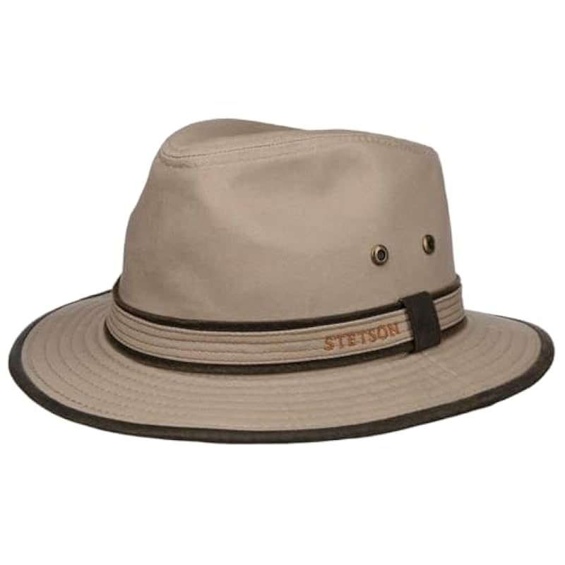 Stetson Ava Cotton Protective Sun Hat Women/Men - Beige ‎womens Hats & Caps Stetson