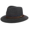 Stetson Wesburg Traveller Fur Felt Hat Women/Men Grey-Mottled 7 3/8 ‎mens Hats & Caps Stetson