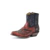 Stetson Boots ‎womens Stetson Western Boot Women Birdie Short 9.5 B Blue 12-021-5110-0663 BU