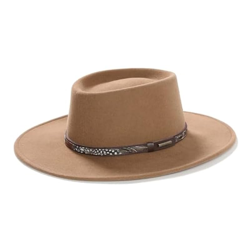 Stetson Stetson Kelso Crushable Wool Felt Western Hat Driftwood ‎mens Hats & Caps