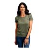 Stetson Stetson Western Shirt Womens S/S Relaxed S Green 11-039-0562-0821 GR ‎womens Tops, Tees & Blouses