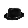 Stetson Prof Wool Felt Fedora Hat Black ‎mens Hats & Caps Stetson