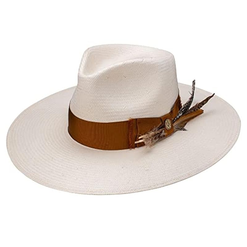 Stetson Hats & Caps ‎womens Stetson Atacama Natural 4" Brim Straw Fashion Hat Natural S
