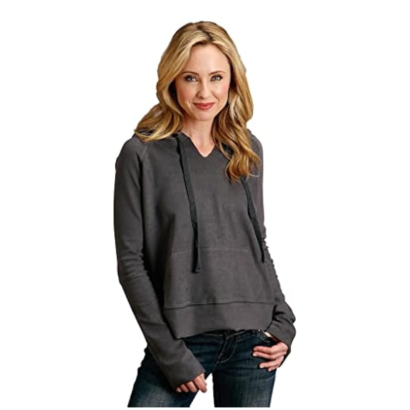 Stetson Western Sweatshirt Womens Hooded S Gray 11-098-0513-7039 GY ‎womens Fashion Hoodies & Sweatshirts Stetson