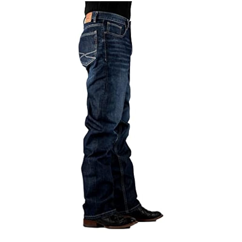 ‎mens Jeans Stetson Stetson Western Jeans Mens 1520 Fit 31 x 34 Blue 11-004-1520-4072 BU