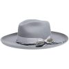 Stetson Stetson Oceanus Hat Light Grey, XL ‎mens Hats & Caps