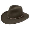 Stetson Hats & Caps Stetson Mountain Sky Crushable Outdoor Hat Brown