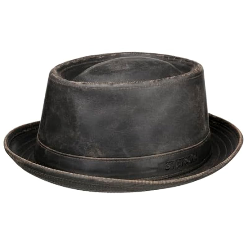 Stetson Odenton Pork Pie Cloth Hat Women/Men | Brown Stetson ‎mens Hats & Caps