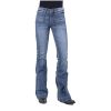 Stetson Women's 921 High Waist Flare Jeans Blue LNG ‎womens Jeans Stetson