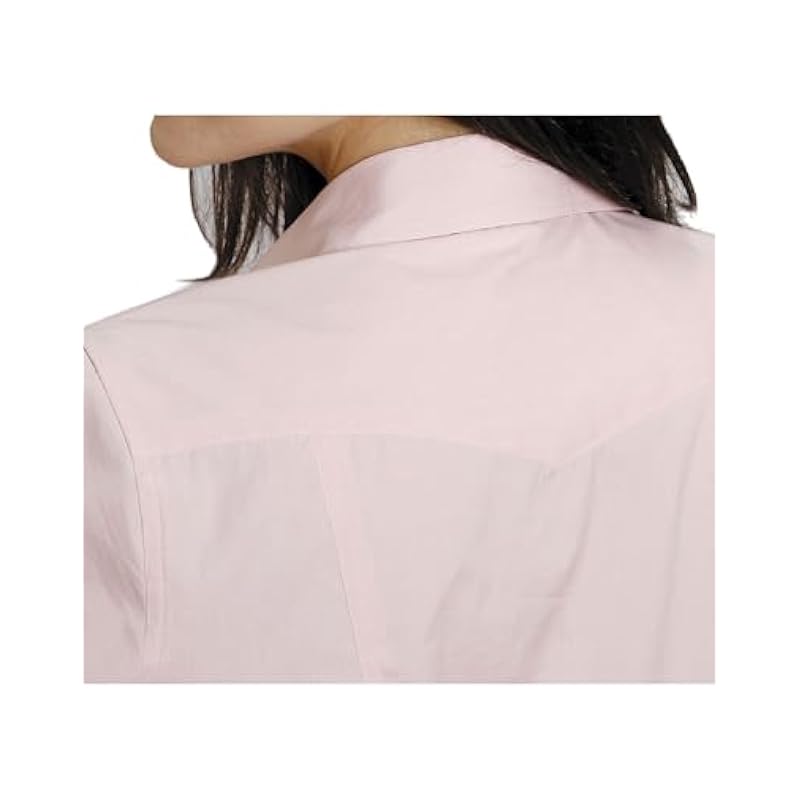 Stetson Stetson Women's End On Solid Button-Down Long Sleeve Shirt Pink X-Small ‎womens Tops, Tees & Blouses