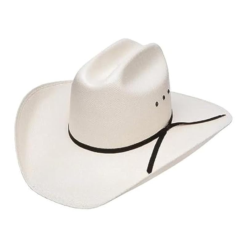 ‎mens Hats & Caps Stetson Resistol Denison - (7X) Bangora Straw Cowboy Hat Natural