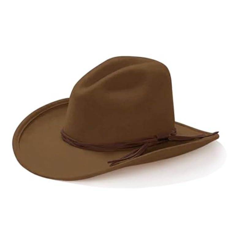 ‎unisex-ad Hats & Caps Stetson Stetson Men's Gus Soft Wool Crushable Outdoor Hat Driftwood