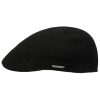 Stetson Texas Wool Gatsby Cap Men - Black ‎mens Hats & Caps Stetson