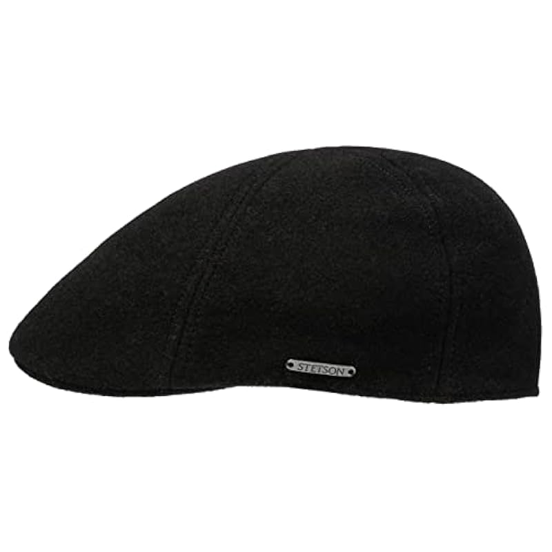 Stetson Texas Wool Gatsby Cap Men - Black ‎mens Hats & Caps Stetson