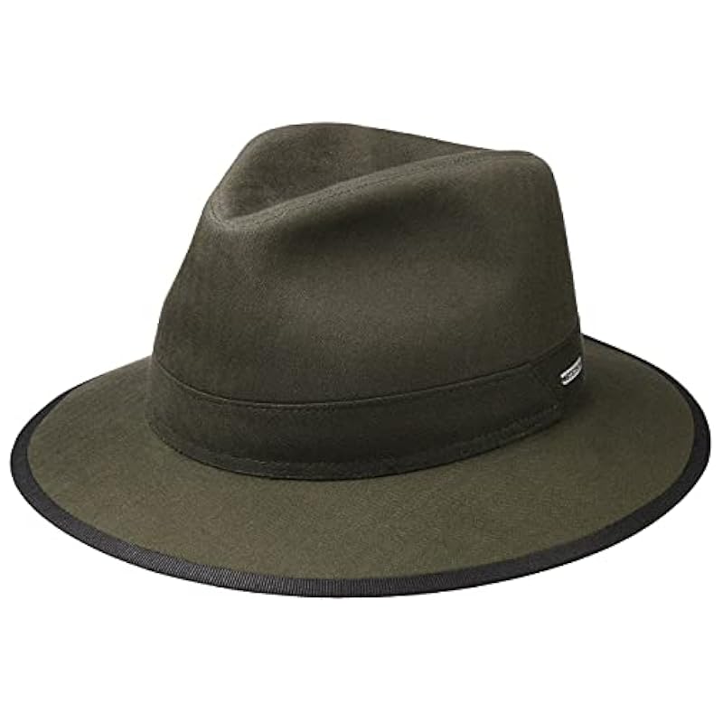 Stetson Persaro Cotton Traveller Hat Men Olive 7 1/4-7 3/8 ‎mens Hats & Caps Stetson