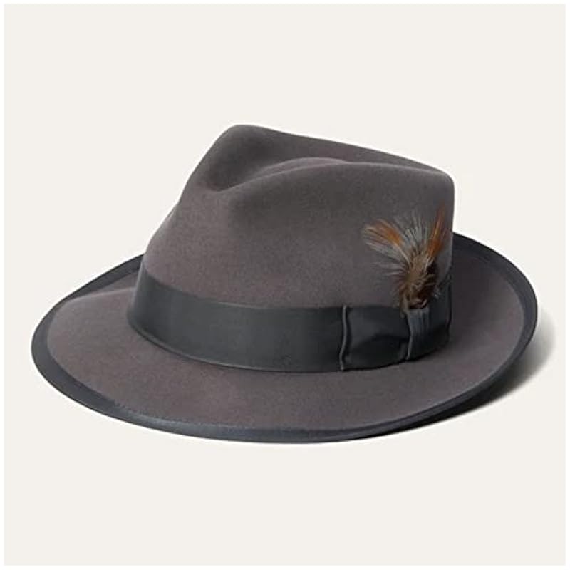 Stetson Hats & Caps ‎mens Stetson Mens Wool Felt Whippet Fedora Hat Caribou