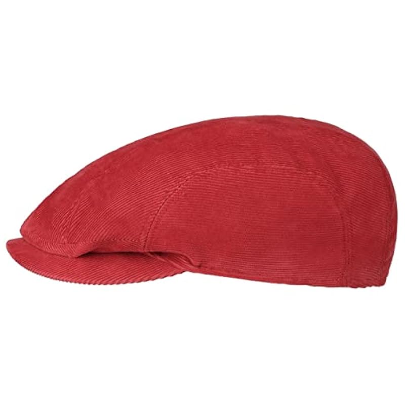 Stetson Stetson Sustainable Corduroy Ivy Cap Men - Made in The EU Dark Red ‎mens Hats & Caps