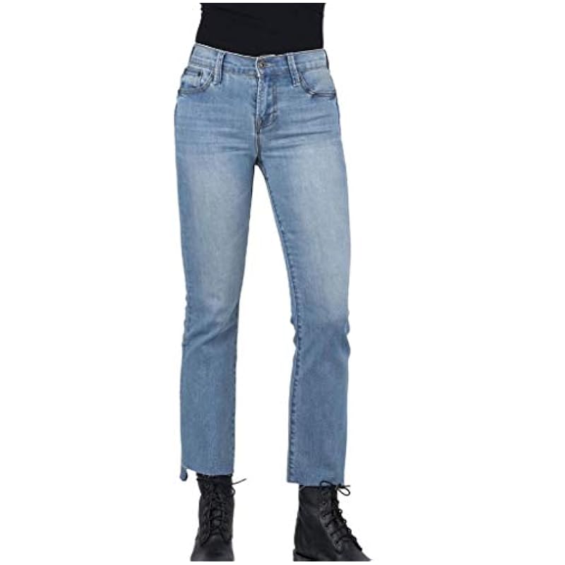 Stetson Stetson 921 High Waist Flare Crop Jeans 8 - Regular Blue ‎womens Jeans