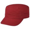 Stetson Stetson Gosper Army Cap Women/Men | Dark Red ‎womens Hats & Caps