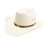 Stetson Men's Rodeo Natural Cattleman Straw Western Hat Natural 6 7/8 ‎mens Hats & Caps Stetson