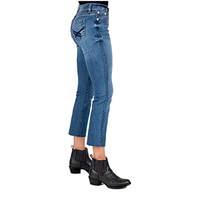 ‎womens Jeans Stetson Stetson Western Jeans Womens High Rise 6 Reg Blue 11-054-0921-2413 BU