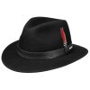 Stetson Hats & Caps ‎mens Stetson Gorham Traveller Wool Hat Men - Made in The EU Black