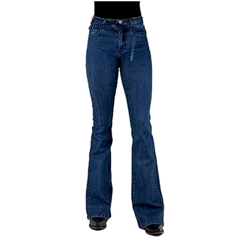 Stetson Jeans ‎womens Stetson Western Jeans Womens Flare 12 X-Long Blue 11-054-0921-2415 BU