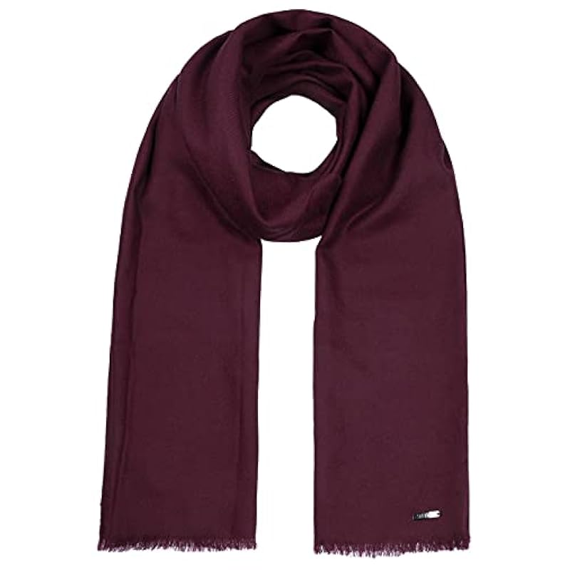 Stetson Stetson Lindo Scarf Men - Bordeaux ‎mens Scarves