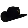 Stetson Hats & Caps ‎mens Stetson Hats Mens 6X Precreased Rancher 4 Brim Felt Cowboy Hat 63/4 Black