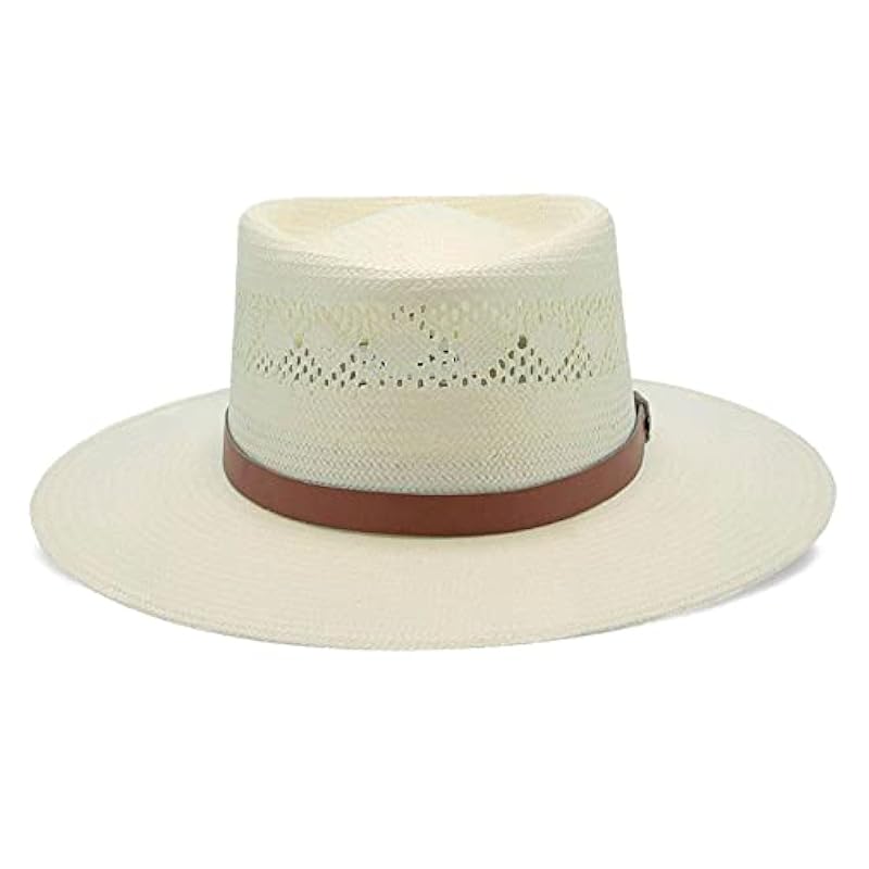 ‎mens Hats & Caps Stetson Stetson Brentwood Shantung 3` Brim Natural