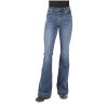 Stetson Women's High Rise Flare Jeans Blue 2W x 32L ‎womens Jeans Stetson
