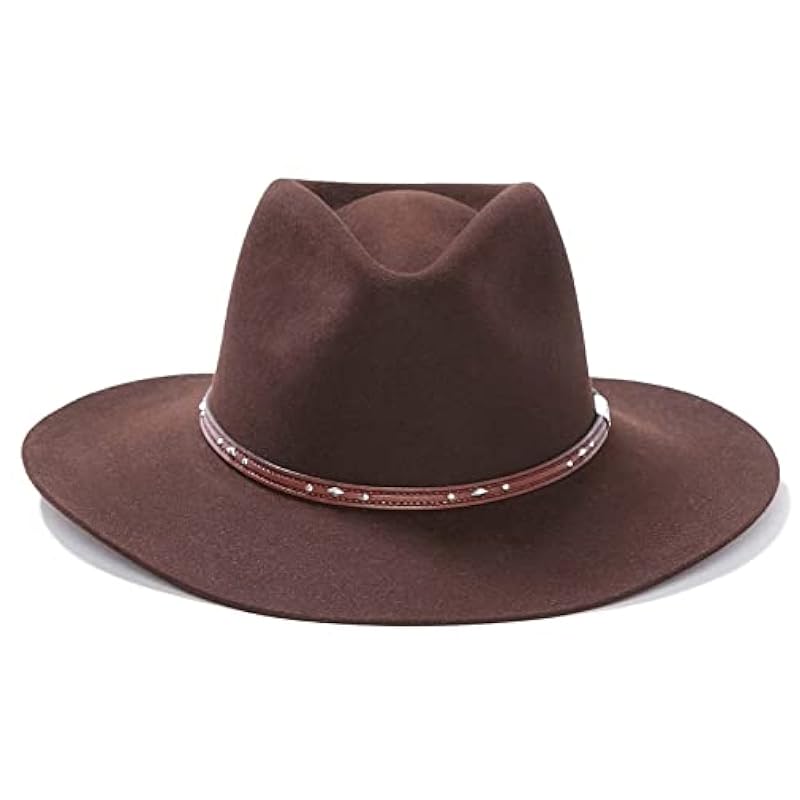 Stetson Men's Pawnee Chocolate Stetson ‎mens Hats & Caps