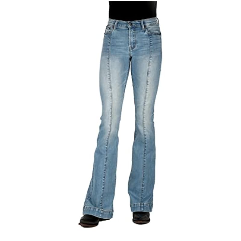 Stetson Jeans ‎womens Stetson Western Jeans Womens High Waist 8 Reg Blue 11-054-0921-2412 BU