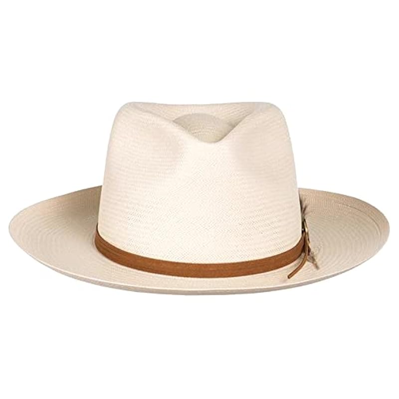 Stetson Stetson Hats Uni‎unisex-ad Tallahassee Shantung 3" Stiff snap Brim Ivory ‎unisex-ad Hats & Caps